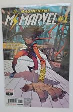 MAGNIFICENT MS MARVEL #1 SALADIN AHMED NEWSSTAND 2019 picture