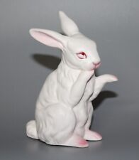 Vintage White Ceramic White Rabbit Figurine  5