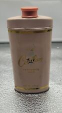 Vintage 1960's Pink Gold Cotillion Talc Powder Tin W Org Box  Tin Is Empty picture