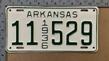 1936 Arkansas license plate 11-529 YOM DMV GREAT RESTORATION 16128 picture