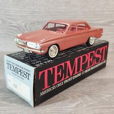1961 Pontiac Tempest Dawnfire Mist Dealership Promo Model Car w/ Original Box picture