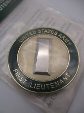 US Army First 1st Lieutenant O-2 Rank Challenge Coin picture