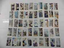Wills Cigarette Cards Life in the Royal Navy 1939 Complete Set 50 picture