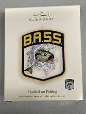 2007 Hallmark BASS ESPN “Hooked on Fishing” Ornament in Box picture