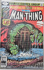 Man-Thing 1979 1 2 3 4 6 7 8 10 11 Marvel 9 issue lot  picture