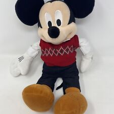 2014 Disney Store Mickey Mouse Christmas Holiday Plush 15