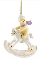 Lenox 2022 Disney Winnie the Pooh Baby's First Christmas Porcelain Ornament New picture