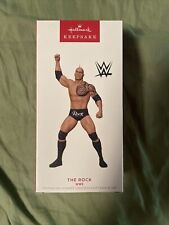 *Dented Box Hallmark Keepsake Ornament Dwayne The Rock Johnson WWE 2023 picture