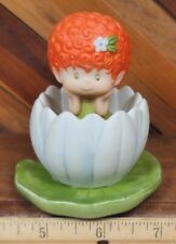 Vintage Herself the Elf Meadow Morn doll In Water Lilly 1984 Porcelain figurine  picture