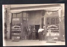 REAL PHOTO WINFIELD KANSAS GOLDEN RULE STORE DOWNTOWN KS. POSTCARD COPY picture