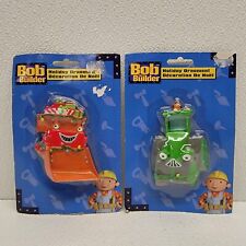 2003 Kurt Adler Bob The Builder Muck & Roley Holiday Christmas Ornaments picture