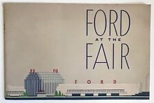 Ford at the Fair Booklet - Vintage 1934 picture
