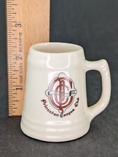 Princeton University Campus Club Ceramic Mini Mug Match Toothpick Holder Vintage picture