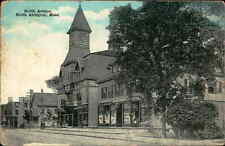 Postcard: North Avenue, North Abington, Mass. E STORE picture