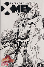 EXTRAORDINARY X-MEN #1 (J. SCOTT CAMPBELL B&W EXCLUSIVE) COMIC BOOK ~ Marvel picture