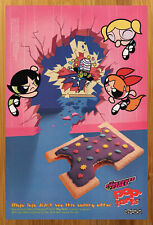 2001 Powerpuff Girls Pop Tarts Vintage Print Ad/Poster Cartoon Network Promo Art picture