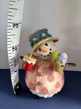 Roman Snowman of the Month - August Summertime, Ice Cream - #86808 Vintage 1998 picture