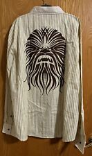 Solo Star Wars Out West Button Up Chewbacca Wookie Dress Shirt Mens Size 2XL picture