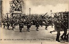 CPA PARIS Fetes de la Victoire 14 July 1919 Scottish (1242447) picture