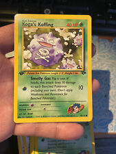 Pokémon Koga's Koffing 1st Edition 79/132 Gym Challenge Common Card   Near Mint picture