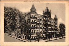 1942 Palatine Hotel in Newburgh New York View of Hudson River Postcard picture