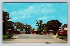 Traverse City MI-Michigan, Waterland Motel, Advertising, Vintage Postcard picture