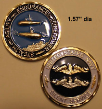 Silent Service Challenge Coin - Excellent Gift - Shipped Free fm the US to US picture