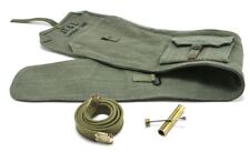British Lee Enfield Sling Brass Oiler and Canvas Carry Case OD picture