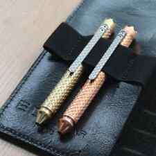 EDC Brass/Red Copper Titanium Clips Signature Pen Writing Portable Outdoor Tools picture