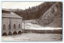 c1910 Mountain View Clark Dam Missoula Montana MT Antique Unposted Postcard picture