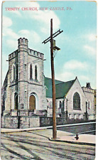 New Castle PA The Trinity Church 1908 picture