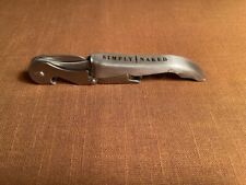 Vintage SIMPLY NAKED California Wine Advertising CORKSCREW picture