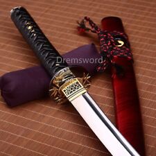 Handmade 9260 Spring Steel Katana Japanese Samurai Sword Sharp Battle Ready picture