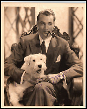HOLLYWOOD LEGEND GARY COOPER 1930s SIGNED AUTOGRAPH HANDSOME PORTRAIT PHOTO 702 picture