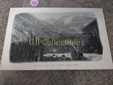PBEE Train or Station Postcard Railroad RR THE LOOP CP RY SELKIRK MTS picture