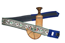 Vintage? YEMENI JAMBIYA Arabic Middle Eastern Dagger with Belt picture