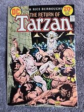 THE RETURN OF TARZAN #222 ORIGINAL AUGUST 1973 BURROUGHS DC COMICS COMIC BOOK  picture