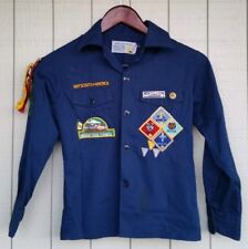 1980s Cub Scout Uniform Shirt Pins Badges Arrow of Light Pins Webelos Vintage picture
