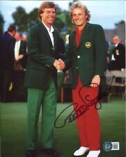 Bernhard Langer PGA Golf Masters Champ HOF Signed Autograph Photo BAS Beckett picture