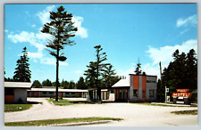 c1960s Sands Motel St. Ignace Michigan Vintage Postcard picture