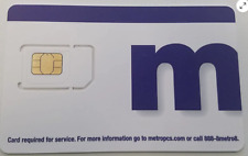 NEW Metro By T-Metro By T-Mobile Metro PCS  5G SIM Card, Nano/Micro/Standard picture