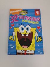 2005 SPONGEBOB SQUAREPANTS 32 Valentine Cards Plus Stickers Nickelodeon Viacom picture