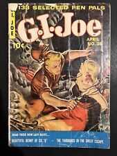 G.I.Joe # 34 (Ziff-Davis 1954) FR/GD Last Pre-Code Good Girl Art Bondage Cover picture