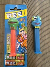 The Muppets Gonzo Pez dispenser, Made in Hungary Kermit The Frog picture