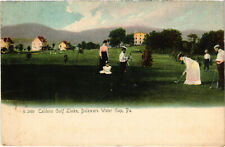 PC GOLF, USA,PA, DELAWARE WATER GAP, GOLF LINKS, Vintage Postcard (b45427) picture