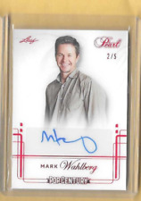 MARK WAHLBERG 2024 Leaf Pop Century PEARL AUTO #/5 picture