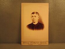 Victorian Antique Cabinet Card Photo of a Teenage Boy, Young Man picture