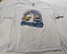 VTG 2003 Harley Davidson Sturgis Black Hills Rally Double Sided Eagle T Shirt XL picture