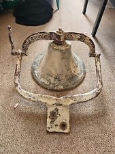 Antique 1800's Cast Iron Bell Fredericktown Ohio No. 2 & 3 & 4 picture