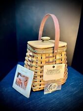 Rare Signed By 8 Longabergers - 2006 Heritage Days Homestead Covered Basket  picture